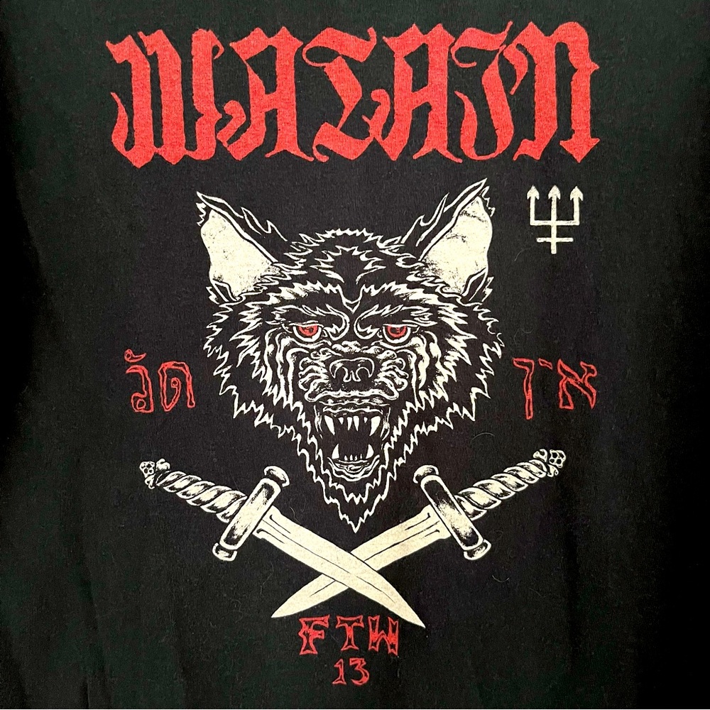 WATAIN - Pandemoniac Wolf March tour shirt